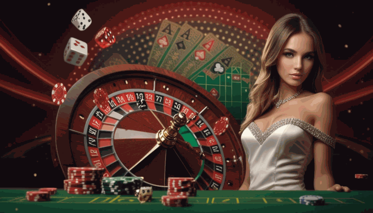 Imagem promocional da plataforma oficial do cassino